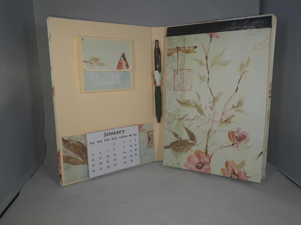 Customized Note Book Open